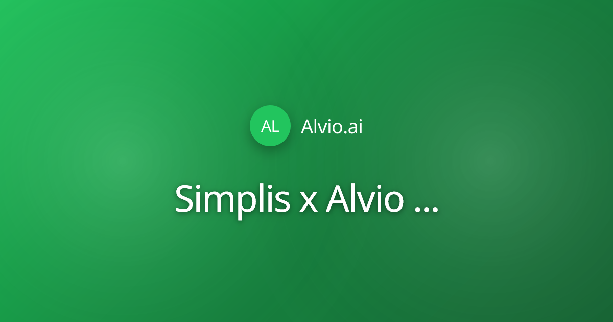 Simplis x Alvio : convertir les leads injoignables grâce à WhatsApp