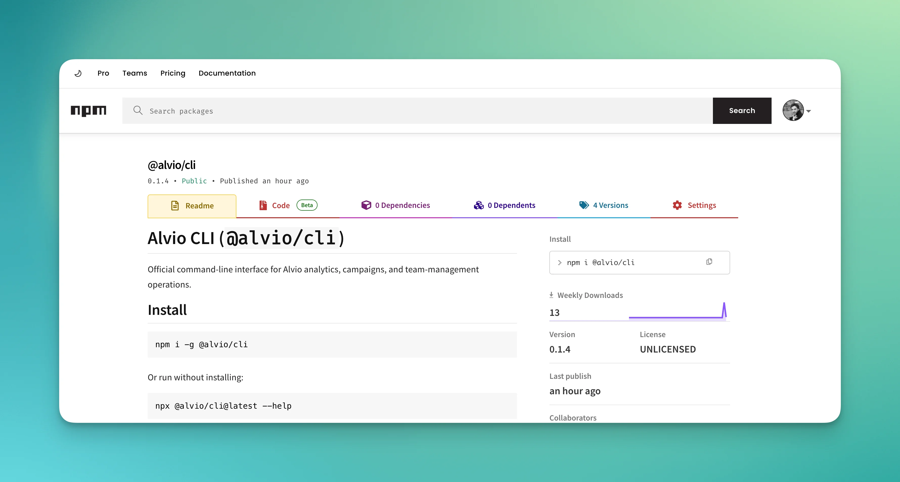 Changelog - Avril 2026 : CLI + MCP passent en mode copilote